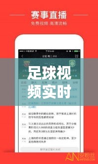 足球视频实时直播，足球视频实时直播软件 