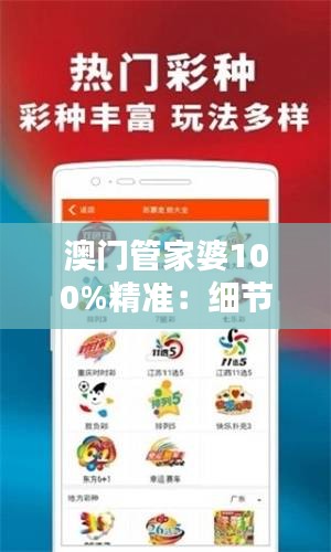 澳门管家婆100%精准：细节铸就品质生活