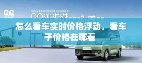 怎么看车实时价格浮动，看车子价格在哪看 