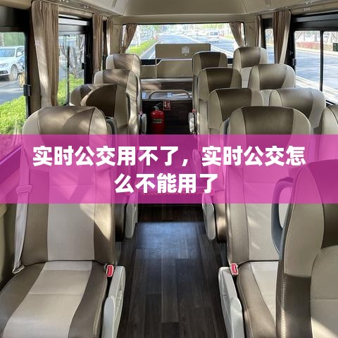 实时公交用不了，实时公交怎么不能用了 
