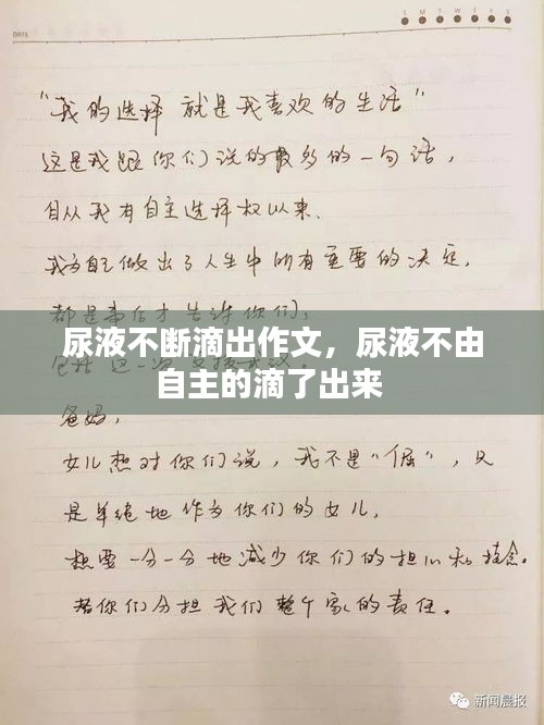 尿液不断滴出作文，尿液不由自主的滴了出来 