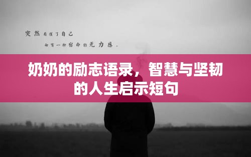 奶奶的励志语录，智慧与坚韧的人生启示短句