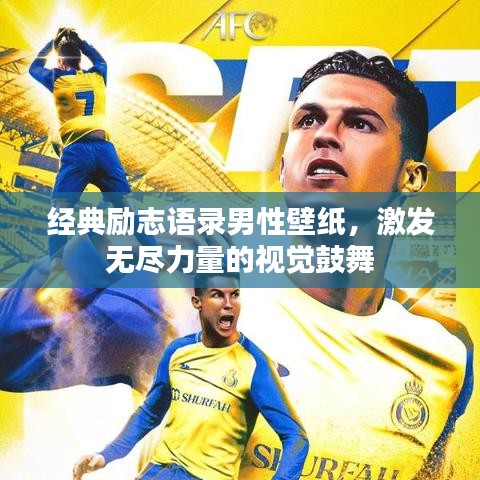 经典励志语录男性壁纸，激发无尽力量的视觉鼓舞