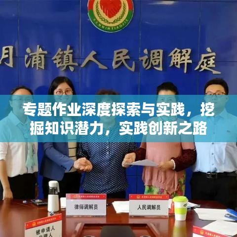 专题作业深度探索与实践，挖掘知识潜力，实践创新之路