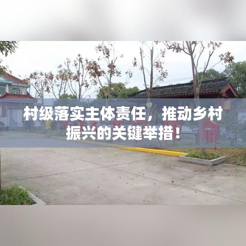 村级落实主体责任，推动乡村振兴的关键举措！