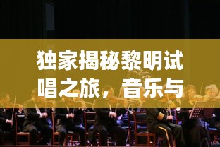 独家揭秘黎明试唱之旅，音乐与人生的交响乐章探索