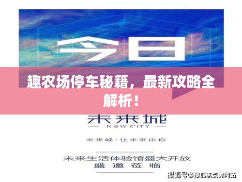 趣农场停车秘籍，最新攻略全解析！