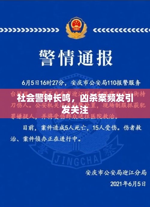 社会警钟长鸣，凶杀案频发引发关注