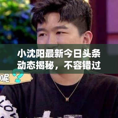 小沈阳最新今日头条动态揭秘，不容错过的娱乐新闻！