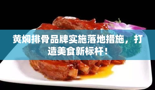 黄焖排骨品牌实施落地措施，打造美食新标杆！