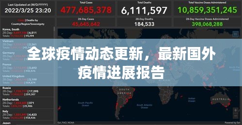 全球疫情动态更新，最新国外疫情进展报告