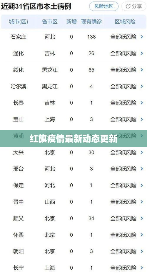红旗疫情最新动态更新