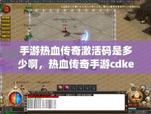 热血传说手游攻略或魔兽账号要激活码,实地执行分析数据&amp;7DM_v8.851